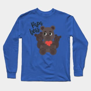 Papa Bear Long Sleeve T-Shirt